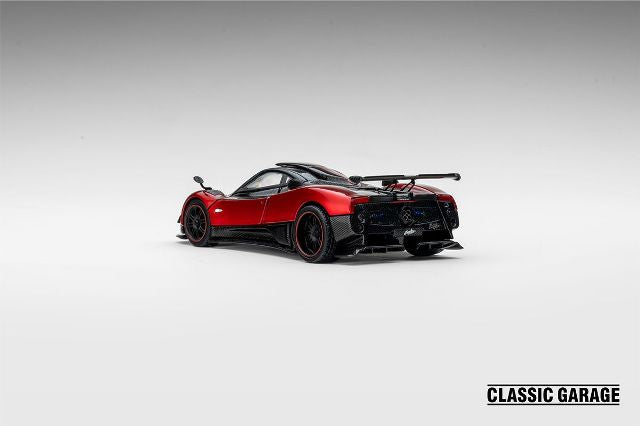 [ Pre-order ] Classic Garage 1:64 Pagani Zonda Cinque Metallic Red