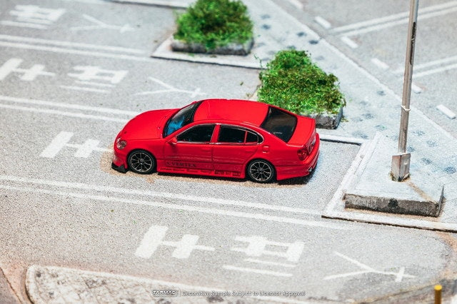[ Pre-order ] T64G-081-RE Tarmac Works 1:64 VERTEX Toyota Aristo JZS161 Red