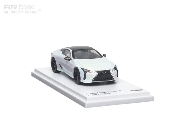 [ Pre-order ] 670304001 AR Box Almost Real Model 1:64 Lexus LC500 2018 White Nova