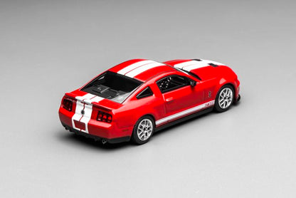 [ Pre-order ] GL-1251005A Motor Helix 1:64 Ford Mustang Shelby GT500 2007 Torch Red