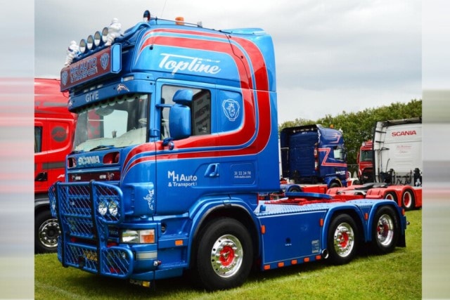 [ Pre-order ] 01-5015 WSI 1:50 SCANIA MH Auto 4 SERIES TOPLINE 6X2 TWIN STEER