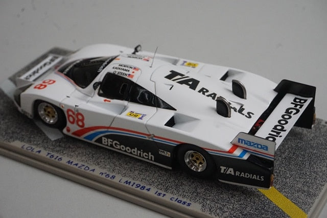 1:43 Spark MC8409 International Trade Custom Order Lola T616 Mazda Le Mans 1984 #68 1st Class