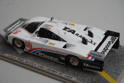1:43 Spark MC8409 International Trade Custom Order Lola T616 Mazda Le Mans 1984 #68 1st Class