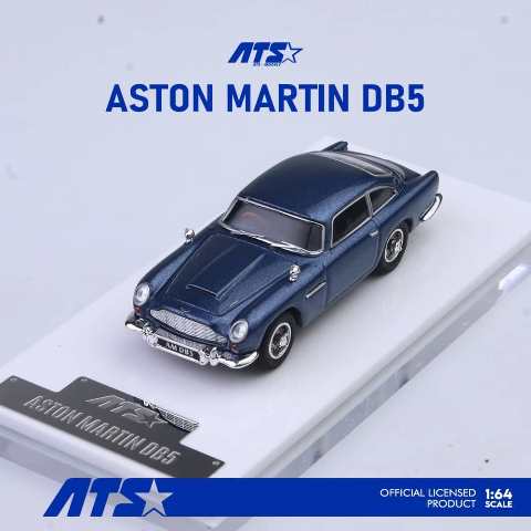 [ Pre-order ] ATS881204 ATS 1:64 Aston Martin DB5 Metallic Blue