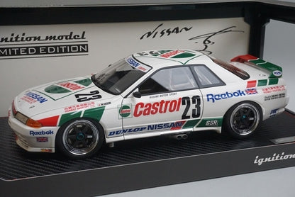 1:18 ignition model IG2777 Nissan Castrol Skyline Macau 1990 #23 with engine