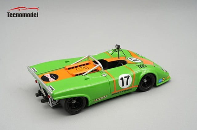[ Pre-order ] TM43-59D Tecnomodel 1:43 Porsche 917 Spyder Interserie Silverstone 1972 #17 Ernst Kraus