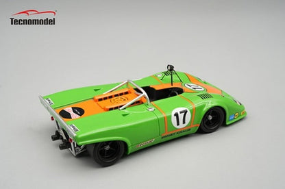 [ Pre-order ] TM43-59D Tecnomodel 1:43 Porsche 917 Spyder Interserie Silverstone 1972 #17 Ernst Kraus