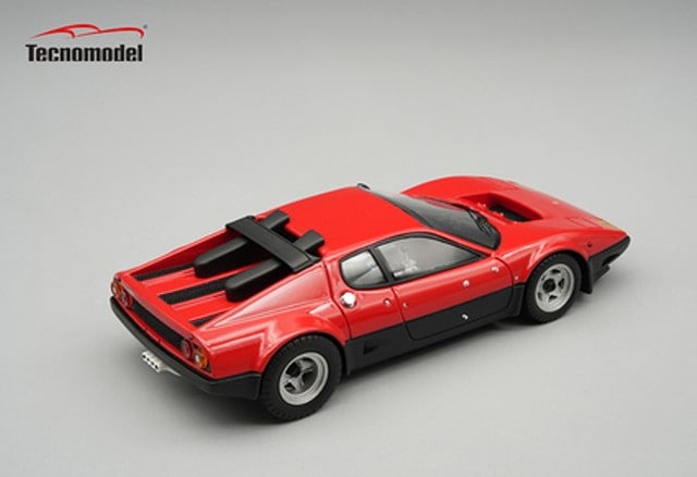 [ Pre-order ] TM43-64E Tecnomodel 1:43 Ferrari 512BB Corse Clienti 1978 Rosso Corsa