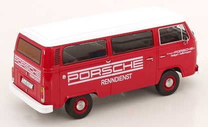 [ Pre-order ] KKDC181364 KK scale 1:18 Volkswagen VW Bus T2b 1972 Porsche Racing Service