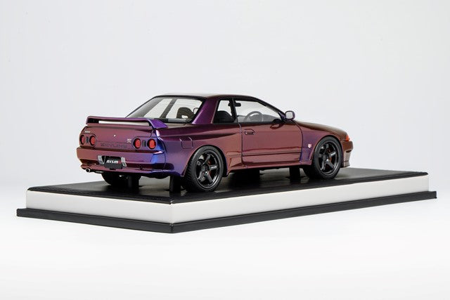 [ Pre-order ] MH027CP MOTORHELIX 1:18 Nissan Skyline GT-R (R32) Customized Version, Purple