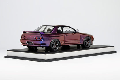 [ Pre-order ] MH027CP MOTORHELIX 1:18 Nissan Skyline GT-R (R32) Customized Version, Purple