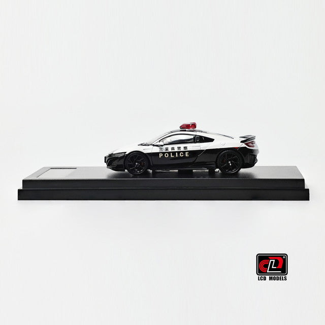[ Pre-order ] LM64001-BW LCD 1:64 Honda NSX Police Car, Mie Prefectural Police