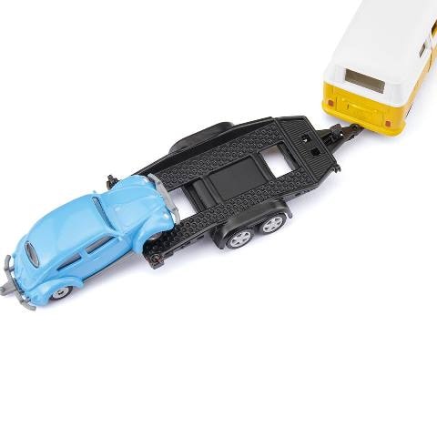 SK2567 SIKU Volkswagen VW T1 Trailer for Beetle Loading