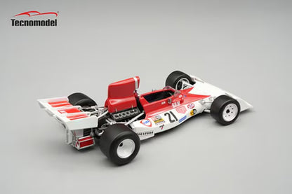 [ Pre-order ] TM43-68B Tecnomodel 1:43 BRM P160E F1 Monza Italian GP 1973 #21 N. Lauda