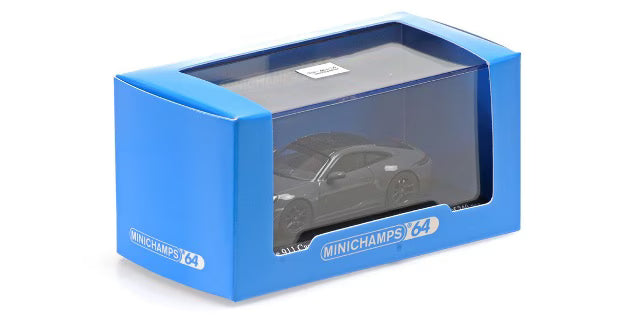[ Pre-order ] 640064021 MINICHAMPS 1:64 Porsche 911 (992.2) Carrera 2025 Gray