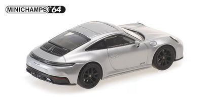 [ Pre-order ] 640064121 MINICHAMPS 1:64 Porsche 911 (992.2) Carrera GTS 2025 Gray Metallic
