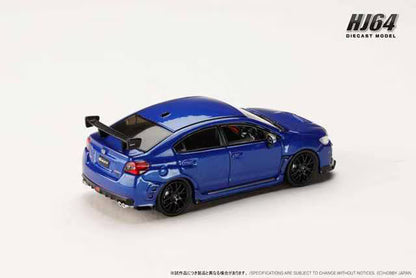 [ Pre-order ] HJ643068BL Hobby Japan 1:64 Subaru S207 NBR Challenge Package WR Blue Pearl