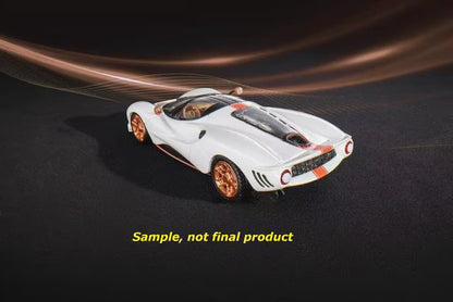 [ Pre-order ] Mirage 1:64 De Tomaso P72 White Gold