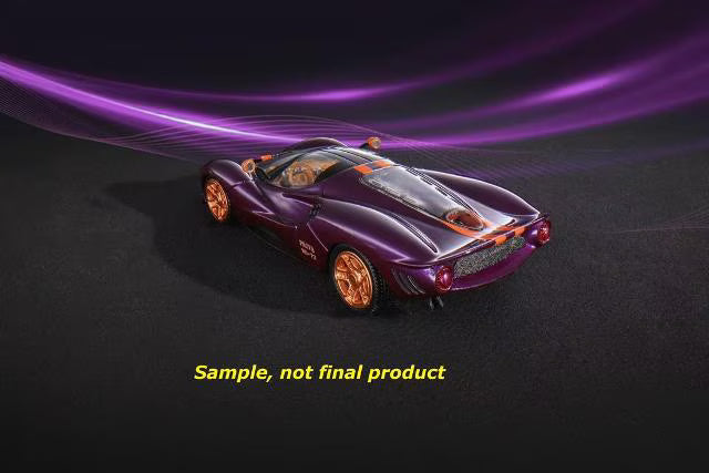 [ Pre-order ] Mirage 1:64 De Tomaso P72 Purple Gold