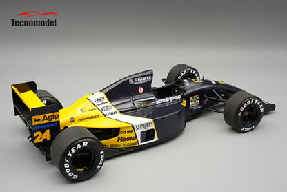 [ Pre-order ] TM18-373A Tecnomodel 1:18  Minardi M191 #24 G. Morbidelli, Belgian GP 1991