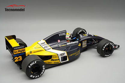 [ Pre-order ] TMD18-471C Tecnomodel 1:18 Minardi M191 #23 P. Martini, United States GP 1991 (with driver figure)