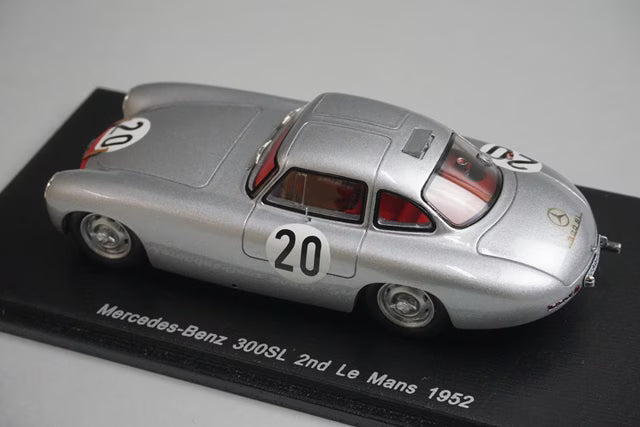 1:43 Spark S4408 Mercedes-Benz 300SL Le Mans 2nd 1952 #20