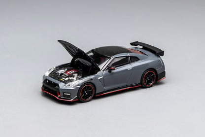 [ Pre-order ] M63521 MOTORHELIX 1:64 Nissan GT-R NISMO (R35) Special Edition 2022 NISMO Stealth Gray
