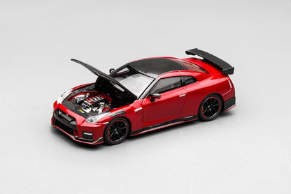 [ Pre-order ] M63522 MOTORHELIX 1:64 Nissan GT-R NISMO (R35) Special Edition 2022 Vibrant Red