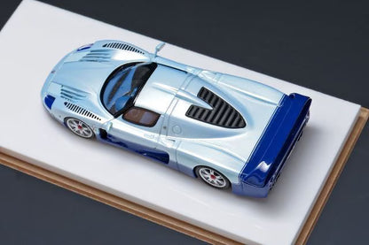 [ Pre-order ] YM model 1:64 Maserati MC12 Stradale Ice Blue