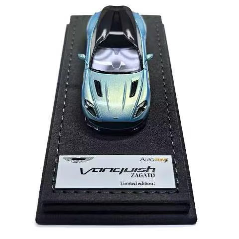 [ Pre-order ] Guo AT Autotune 1:64 Aston Martin Zagato Peak Blue