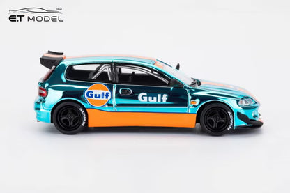 [ Pre-order ] ET Model x Model Collect MC 1:64 Pandem Civic EG6 Mk5 Rocket Bunny Gulf