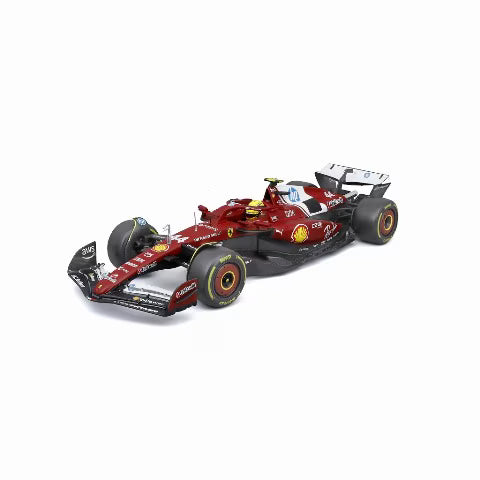 [ Pre-order ] 18-16816H BBURAGO 1:18 Ferrari SF-25 2025 Australian GP #44 with L. Hamilton Driver in Window Box
