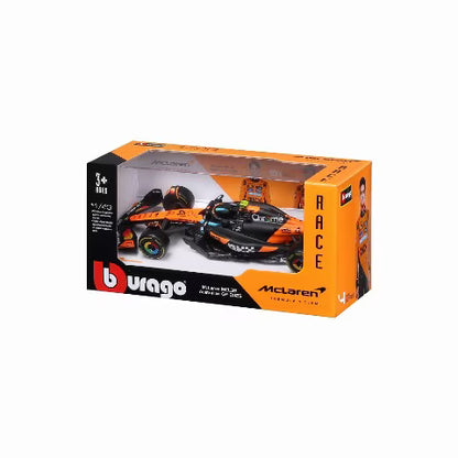 [ Pre-order ] BUR38248N Bburago 1:43 McLaren F1 Team MCL39 2025 Australian GP #4 L. Norris Window Box