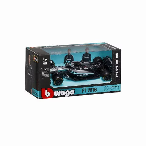 [ Pre-order ] BUR38237R Bburago 1:43 Mercedes-AMG Petronas F1 Team W16 (2025) Australian GP #63 G. Russell Window Box