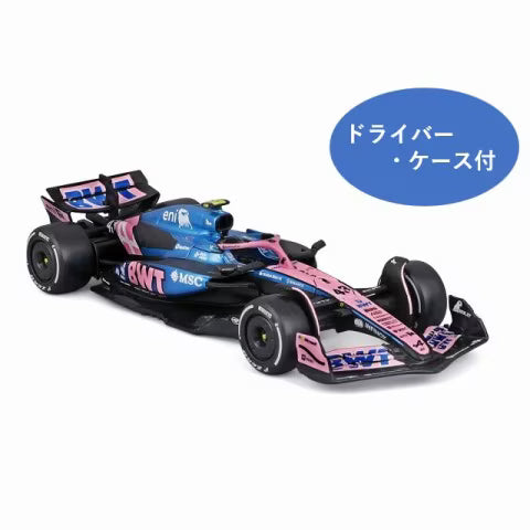 [ Pre-order ] BUR38258C Bburago 1:43 BWT Alpine A525 2025 Monaco GP #43 F. Colapinto Driver / Case Included