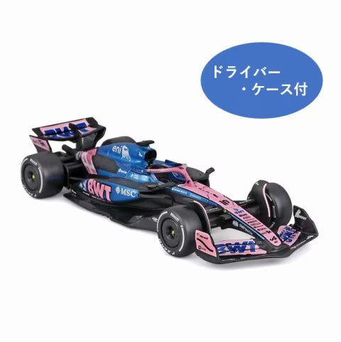 [ Pre-order ] BUR38258G Bburago 1:43 BWT Alpine A525 2025 Monaco GP #10 P. Gasly Driver / Case Included