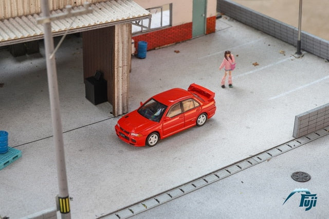 [ Pre-order ] Fuji 1:64 Lancer Evolution EVO III GSR Red