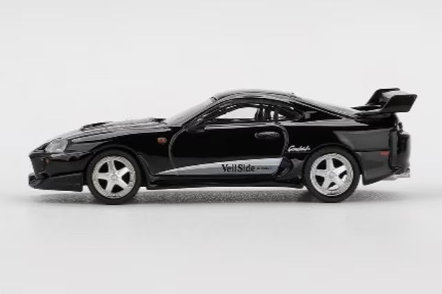 [ Pre-order ] MGT01107-BL TSM MINI-GT 1:64 Scale Toyota Supra VeilSide Combat V-II Black (Left-Hand Drive) *Blister Pack
