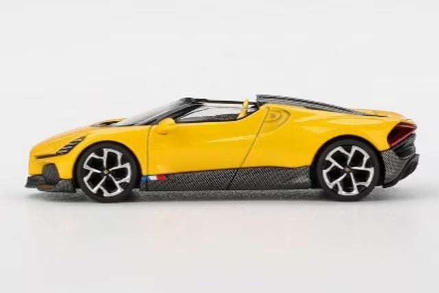 [ Pre-order ] MGT01137-L TSM MINI-GT 1:64 Bugatti W16 Mistral Yellow (Left-Hand Drive)