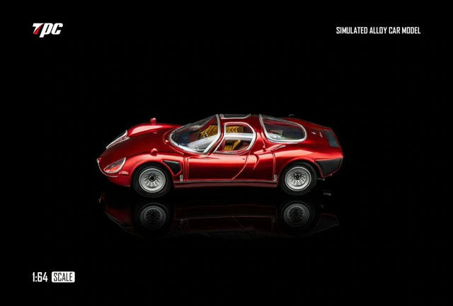 [ Pre-order ] TPC 1:64 Alfa Romeo Tipo 33 Stradale Metallic Red