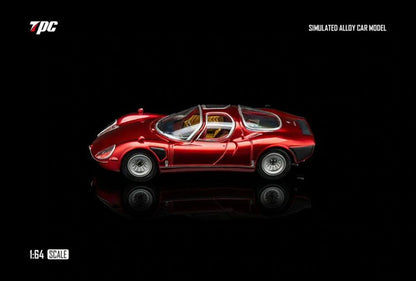 [ Pre-order ] TPC 1:64 Alfa Romeo Tipo 33 Stradale Metallic Red