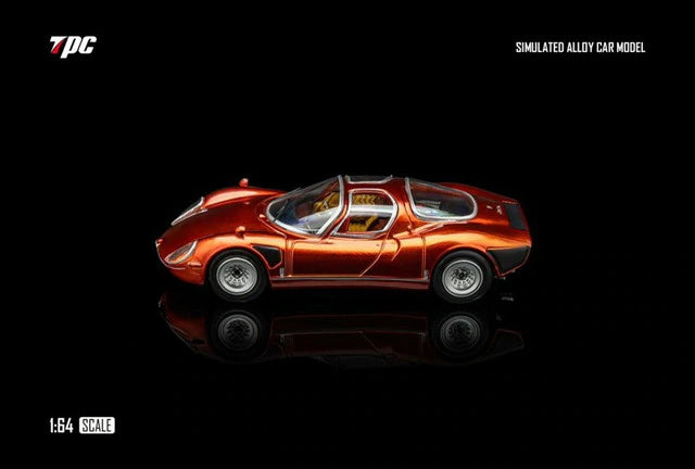 [ Pre-order ] TPC 1:64 Alfa Romeo Tipo 33 Stradale Metallic Orange