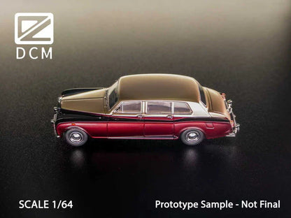[ Pre-order ] DCM 1:64 Rolls-Royce Phantom VI Red-Gold Top