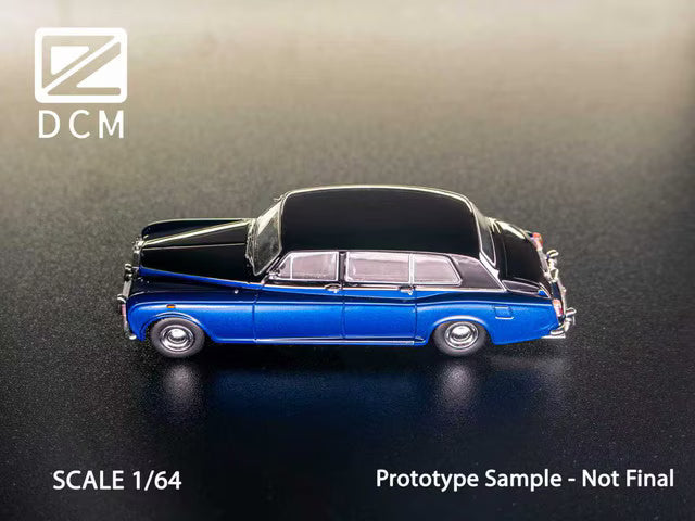 [ Pre-order ] DCM 1:64 Rolls-Royce Phantom VI Blue-Black Top