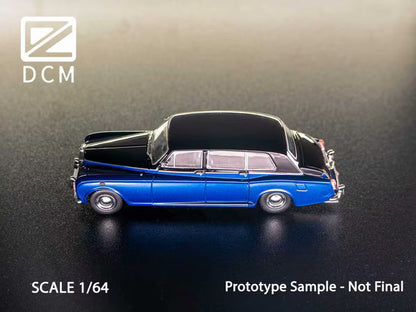 [ Pre-order ] DCM 1:64 Rolls-Royce Phantom VI Blue-Black Top