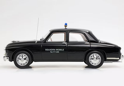 [ Pre-order ] RGM18003POL BBR 1:18 Alfa Romeo 1900 by RGM Design Squadra Mobile Polizia (No Case)