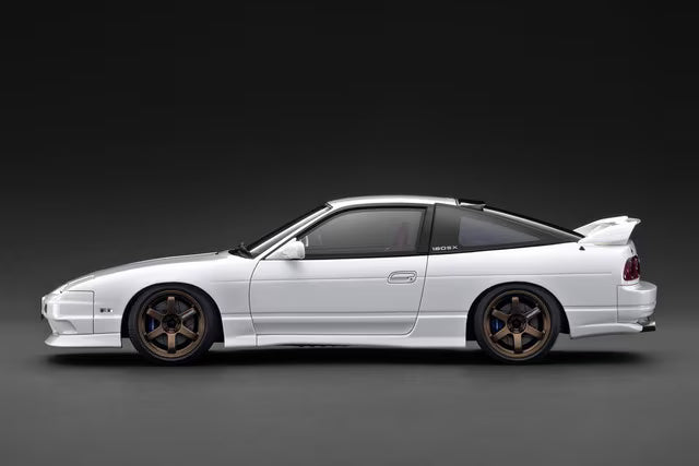 [ Pre-order ] IG3765 ignition model 1:18 Nissan 180SX TYPE X (RPS13) White with Display Case, Web Exclusive