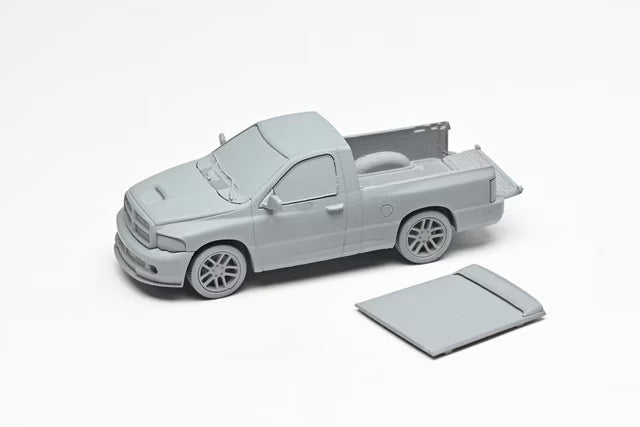 [ Pre-order ] Funny Model (FM) 1:64 Dodge Ram 2004 SRT-10 B/Yellow Fever