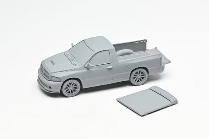 [ Pre-order ] Funny Model (FM) 1:64 Dodge Ram 2004 SRT-10 B/Yellow Fever