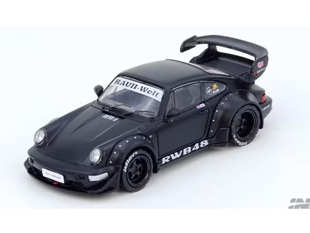 [ Pre-order ] IN64-RWB964-BM INNO MODELS 1:64 RWB 964 Matte Black
